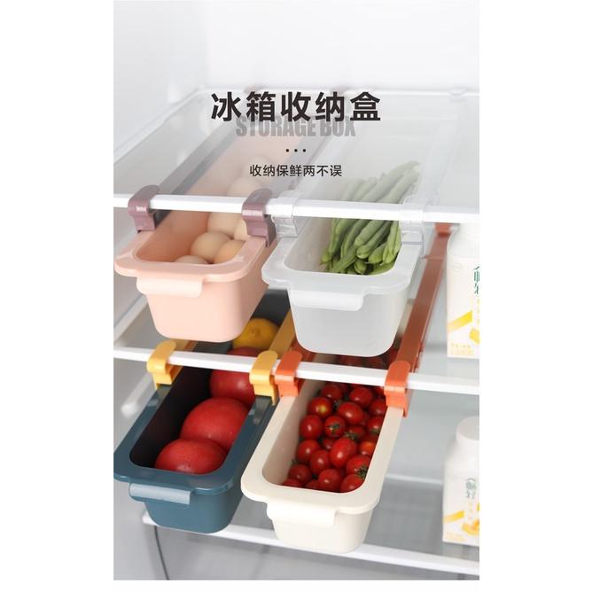 Fridge Organizer Storage Rack Drawer Basket Refrigerator Drawer Type Storage Box 长方形冰箱抽拉式收纳盒