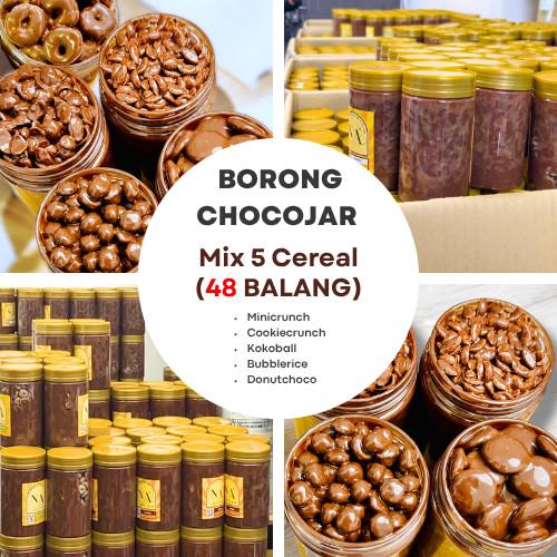 [EJEN - 48 balang] Kokojar Coklat Gelap Chocojar Chocolate Premium Topping @ No Topping Balang 300ml N.A Chocojar