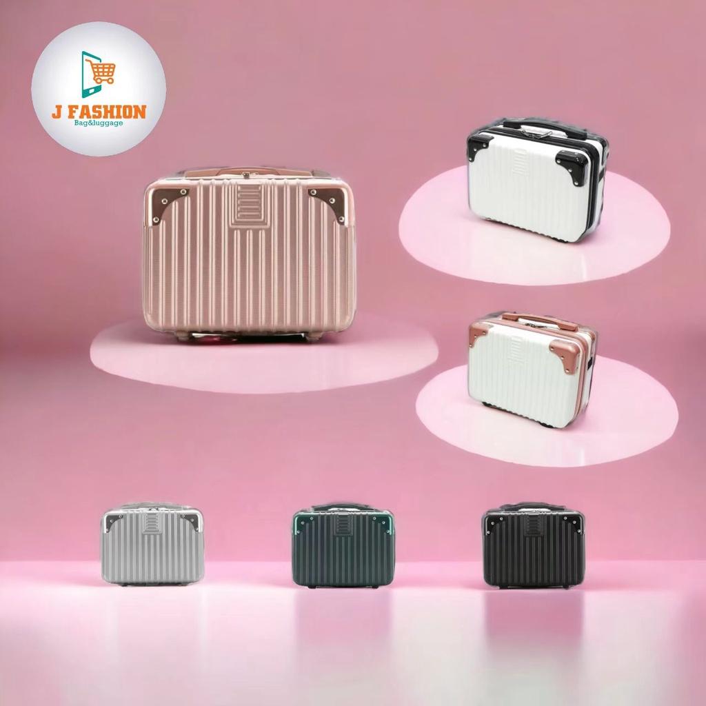 14 inch Make Up Bag Mini Suitcase Hand Carry Luggage, Cosmetic Bag, Anti-Scratch with Large Capacity makeup pouch 14inch
